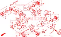 FRECCIA(2) per Honda NSR 125 R 1991