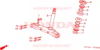 GAMBA STERZO per Honda NSR 125 R 1991