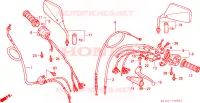 INTERRUTTORE/CAVO per Honda NSR 125 R 1991
