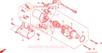 MOTORE AVVIAMENTO per Honda NSR 125 R 1991