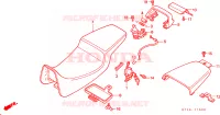 SEDILE per Honda NSR 125 R 1991