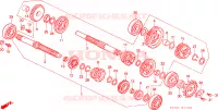 TRASMISSIONE per Honda NSR 125 R 1991