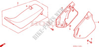 SEDILE/COPERTURA LATO per Honda CR 250 R 1992