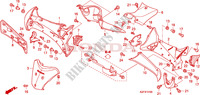 COPERTURA CONDOTTO/SCUDO GAMBA per Honda INNOVA 125 2012