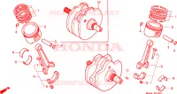 ALBERO A GOMITI/PISTONE per Honda VT 1100 SHADOW C2 1995