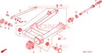 BRACCIO OSCILLANTE(VT1100C) per Honda VT 1100 SHADOW 1995