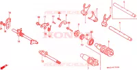 CILINDRO CAMBIO per Honda VT 1100 SHADOW C2 1995