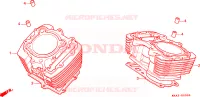 CILINDRO (VT1100CS/CT) per Honda VT 1100 SHADOW 1995