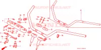 CONDOTTO MANIGLIA/PONTE SOPRA (VT1100C2) per Honda VT 1100 SHADOW C2 1995
