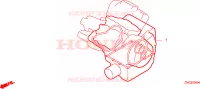 CORREDO B GUARNIZIONE  per Honda VT 1100 SHADOW C2 1995