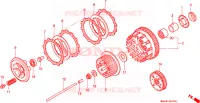 FRIZIONE(VT1100CV/VW/V2) per Honda VT 1100 SHADOW C2 1995