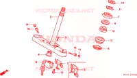 GAMBA STERZO (VT1100C2) per Honda VT 1100 SHADOW C2 1995