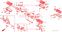 GRADINO(VT1100C) per Honda VT 1100 SHADOW 1995