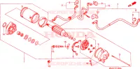 MOTORE AVVIAMENTO per Honda VT 1100 SHADOW C2 1995