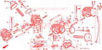 CARBURATORE (PARTI COMPONENTI) per Honda PAN EUROPEAN ST 1100 1998