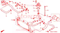 CONDOTTO ACQUA (ST1100S/AS) per Honda PAN EUROPEAN ST 1100 ABS 1995