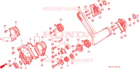 COPERTURA ANTERIORE/CINGHIA SINCRONIZZAZIONE per Honda PAN EUROPEAN ST 1100 1998