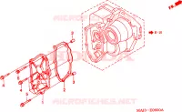COPERTURA CAMBIO per Honda PAN EUROPEAN ST 1100 1998