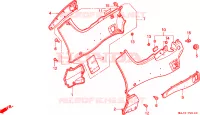 COPERTURA LATO per Honda PAN EUROPEAN ST 1100 1998