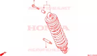 CUSCINO POSTERIORE per Honda PAN EUROPEAN ST 1100 1998