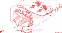 FANALE per Honda PAN EUROPEAN ST 1100 1998