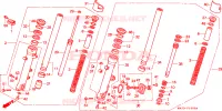FORCELLA ANTERIORE  per Honda PAN EUROPEAN ST 1100 1998