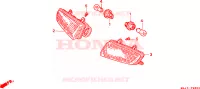 FRECCIA per Honda PAN EUROPEAN ST 1100 1998