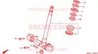 GAMBA STERZO per Honda PAN EUROPEAN ST 1100 1998