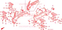 GRADINO per Honda PAN EUROPEAN ST 1100 1998