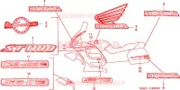 MARCHIO per Honda PAN EUROPEAN ST 1100 1998