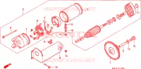 MOTORE AVVIAMENTO per Honda PAN EUROPEAN ST 1100 1998