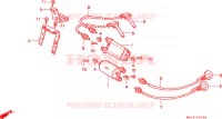 RINCULO IGNIZIONE per Honda PAN EUROPEAN ST 1100 1998