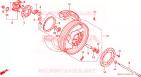 RUOTA POSTERIORE per Honda PAN EUROPEAN ST 1100 ABS 1995