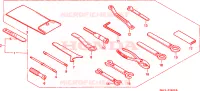 UTENSILI per Honda PAN EUROPEAN ST 1100 1998