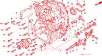 CASSA POSTERIORE per Honda GL 1500 GOLD WING SE 1997