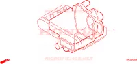 CORREDO B GUARNIZIONE per Honda GL 1500 GOLD WING SE 1997