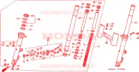 FORCELLA ANTERIORE per Honda GL 1500 GOLD WING SE 1997