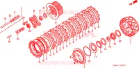 FRIZIONE per Honda GL 1500 GOLD WING SE 1997