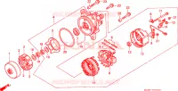GENERATORE per Honda GL 1500 GOLD WING SE 1997