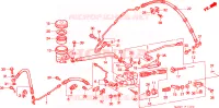 MAESTRO FRENO POSTERIORE CILINDRO per Honda GL 1500 GOLD WING SE 1997