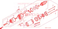 MOTORE AVVIAMENTO per Honda GL 1500 GOLD WING SE 1997