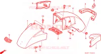 PARAFANGO ANTERIORE per Honda GL 1500 GOLD WING SE 1997
