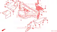 PROTETTORE CAMERA per Honda GL 1500 GOLD WING SE 1997