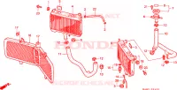 RADIATORE per Honda GL 1500 GOLD WING SE 1997