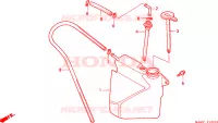 SERBATOIO DI RISERVA per Honda GL 1500 GOLD WING SE 1997