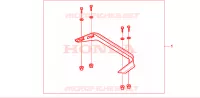 SPOILER INF.BAULE *R176C* per Honda GL 1500 GOLD WING SE 1999
