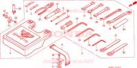 UTENSILI per Honda GL 1500 GOLD WING SE 1997