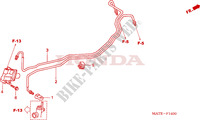CONTROLLO PROPORZIONANTE VALVOLA per Honda CBR 1100 SUPER BLACKBIRD TWO TONE 2005