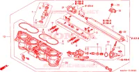 CORPO VALVOLA IMMISSIONE per Honda CBR 1100 SUPER BLACKBIRD 2003