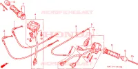 INTERRUTTORE/CAVO per Honda CBR 1100 SUPER BLACKBIRD 2003